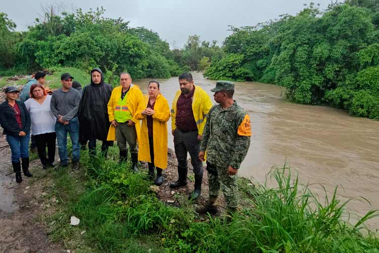 Gobierno de El Mante en alerta por posible desbordamiento del Río Mante