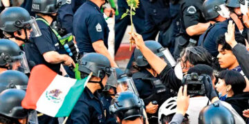 EU multiplica su fuerza militar en Los Ángeles