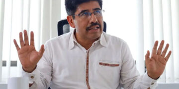 Hugo Aguilar se reúne con Norma Piña previo a asumir presidencia de la SCJN