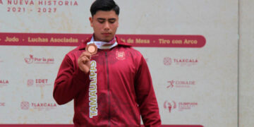 Suma Tamaulipas medalla de bronce en atletismo de Olimpiada Nacional