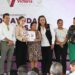 Encabezan Lucy y Lalo tercera entrega de apoyos alimentarios en Victoria
