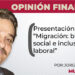 Presentación del libro “Migración: bienestar social e inclusión laboral”