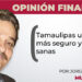 Tamaulipas un estado más seguro y finanzas sanas