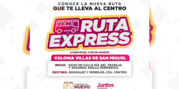 Gobierno Municipal impulsa nuevas rutas exprés de transporte público