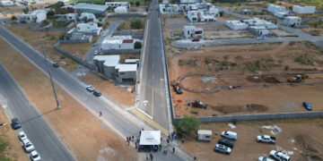Carmen Lilia cumple con las obras de infraestructura urbana al sur de la ciudad