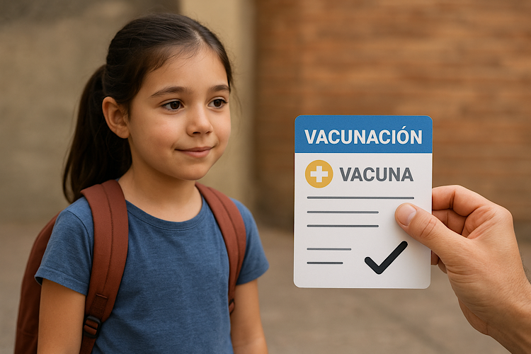 Salud y Educación preparan requisito de cartilla de vacunación en inscripciones escolares