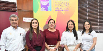 Presenta Patty Chío Cartelera del Festival Internacional En la Costa del Seno Mexicano