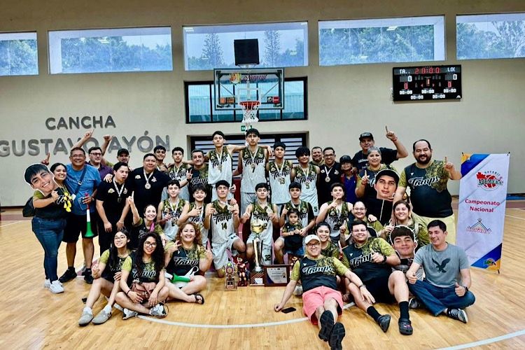 Es Tamaulipas campeón nacional en básquetbol Sub-15