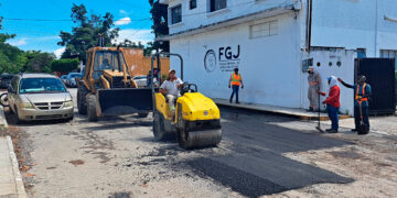 Intensifica Patty Chío  programa de bacheo