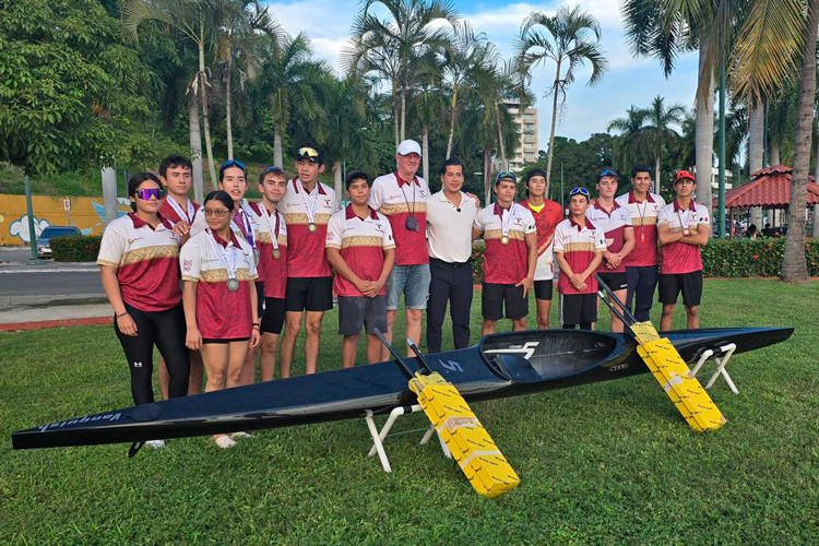 Apoya INDE Tamaulipas a equipo de canotaje