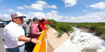 Carmen Lilia supervisa operativo de apoyo ciudadano tras tormenta en NLD