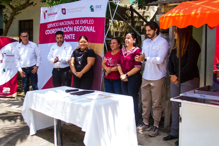 Fortalece STPS emprendimientos productivos en Aldama y El Mante