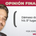 Dámaso da otro hit: 5° lugar