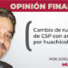 Cambio de rumbo de CSP con antecesor por huachicol