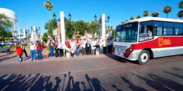 Carmen Lilia moderniza el transporte público y transforma la movilidad en Nuevo Laredo