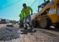 Restaura Municipio 16,522 m2 de asfalto dañado con Plan Emergente de Bacheo.