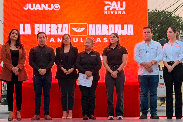Convoca Lucy de Gattás a seguir unidos de corazón por las familias de Victoria.