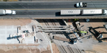 Avanza rehabilitación de puente en carretera Mex II