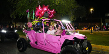 Nuevo Laredo se viste de rosa en apoyo a la lucha contra el cáncer de mama