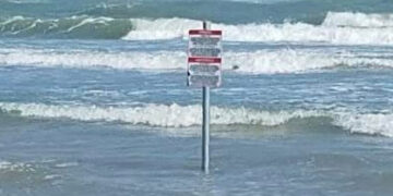 Letreros en Playa Bagdad error geográfico: Américo; EU no fue: Diputados
