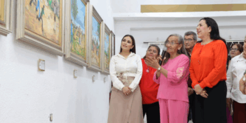 Inaugura Patty Chío exposición pictórica “Vamos a Jugar”