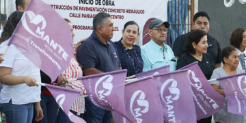 Entrega Patty Chío primera etapa de obra en la calle Paniagua