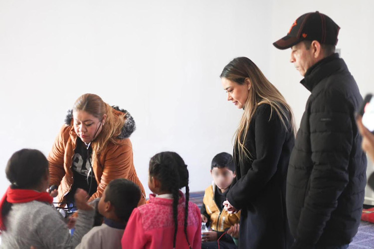 Refuerzan DIF y gobierno de Victoria acciones para proteger la salud de la población ante onda gélida