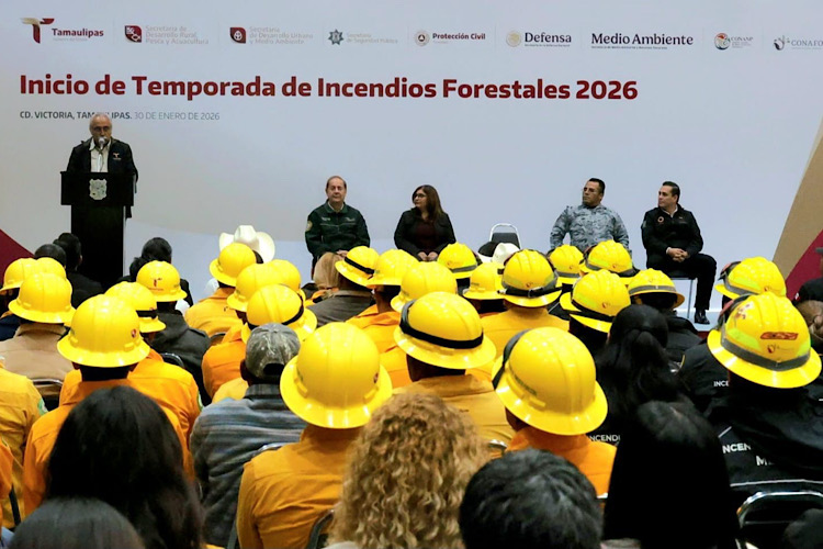 Tamaulipas activa estrategia integral contra incendios forestales