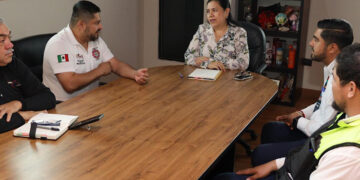 Encabeza Patty Chío reunión preventiva ante posible “norte”