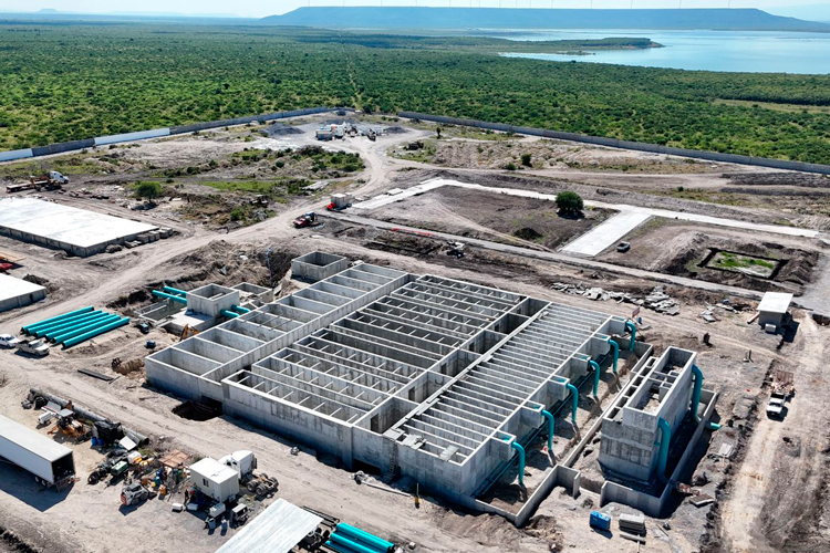 Fortalece Gobierno de Tamaulipas abasto de agua en la capital con planta potabilizadora