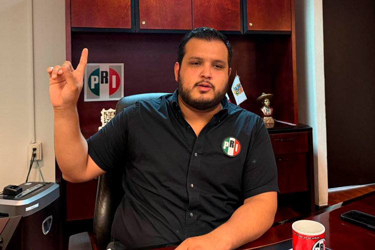Bruno Díaz desestima críticas y cierra filas en PRI