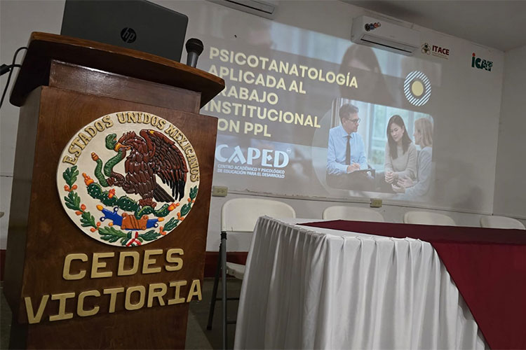 Fortalece CEDES Victoria salud emocional del personal penitenciario y administrativo
