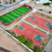 Carmen Lilia entrega obras deportivas y de bienestar en la Colonia Nueva Era