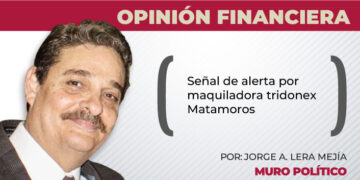 Señal de alerta por maquiladora tridonex Matamoros