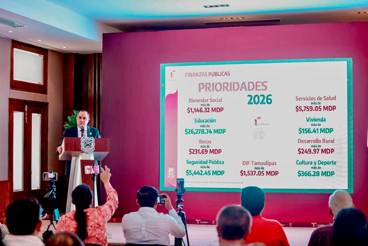 Reduce Tamaulipas deuda y mejora finanzas