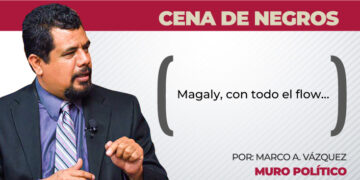 Magaly, con todo el flow…