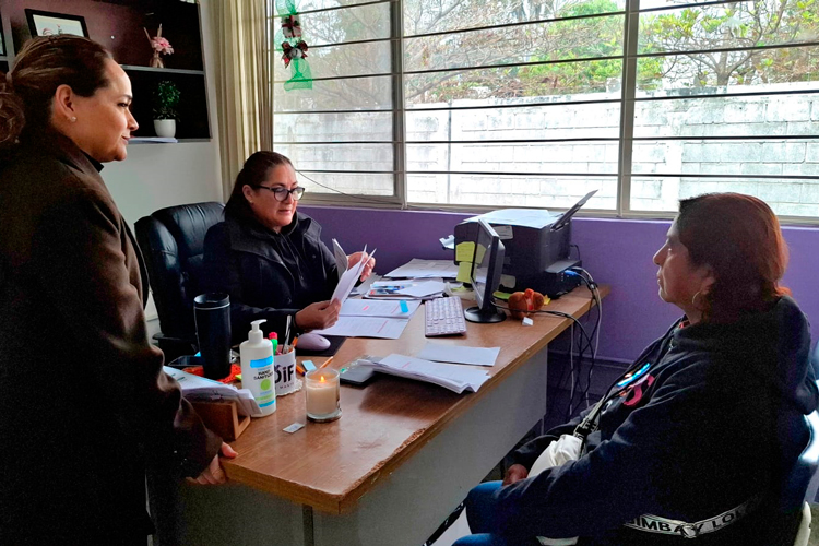 Refuerza DIF El Mante atención ciudadana