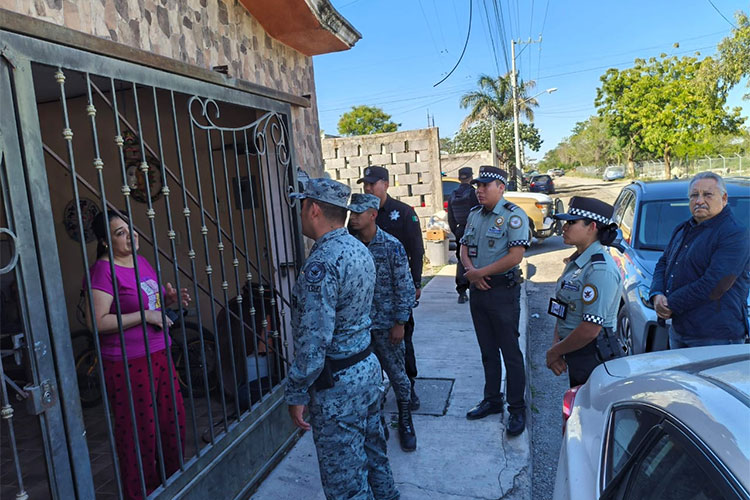 Con recorridos de proximidad, refuerzan Municipio, GN y GE seguridad en Victoria