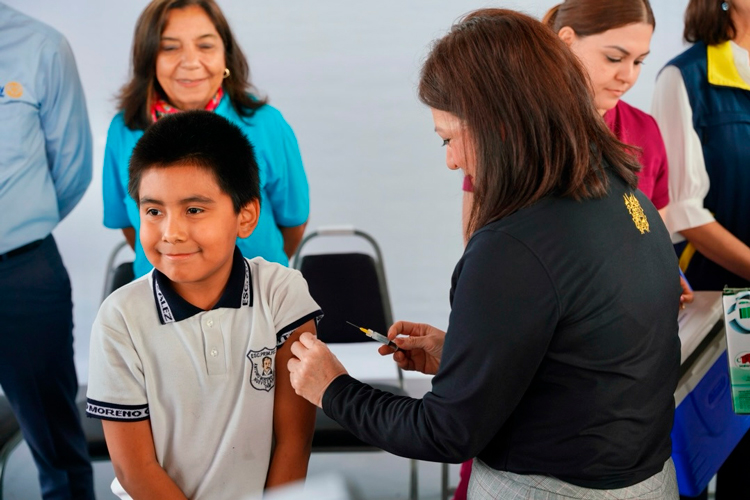 Arranca campaña “Unidos contra el VPH 2026”; Vacunarán a 3 mil niños