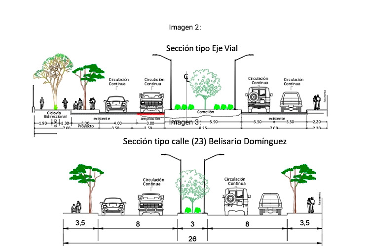 Proyectan parque lineal en Eje Vial de Ciudad Victoria