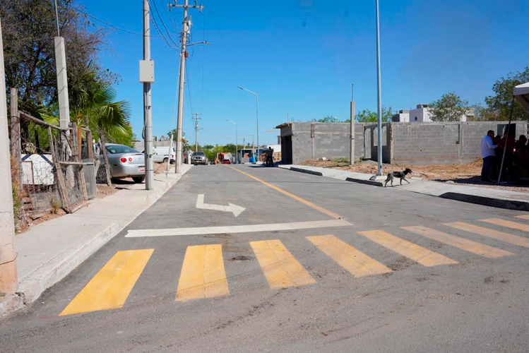 Calles dignas transforman la vida de familias en Col. Francisco Villa