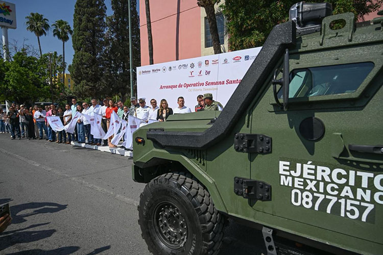 Inicia operativo de seguridad de Semana Santa en Victoria