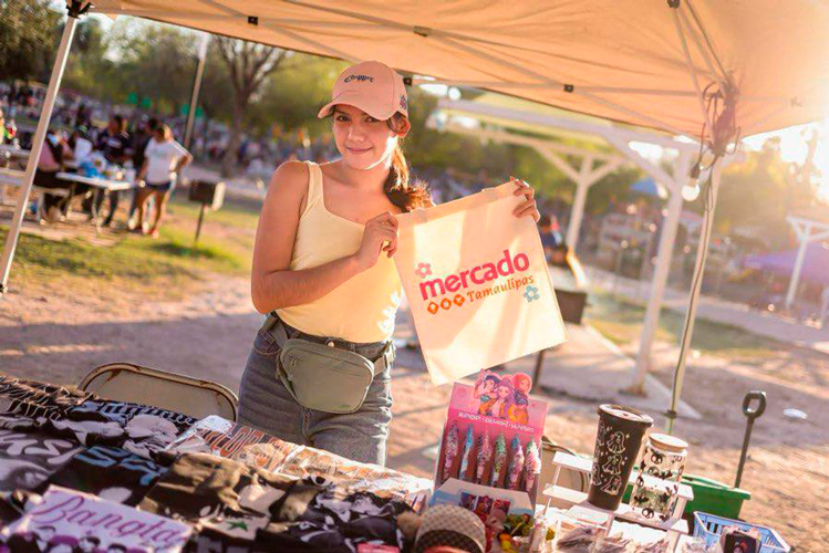 Incentiva INJUVE emprendimiento juvenil con “Mercado Tamaulipas” en Nuevo Laredo