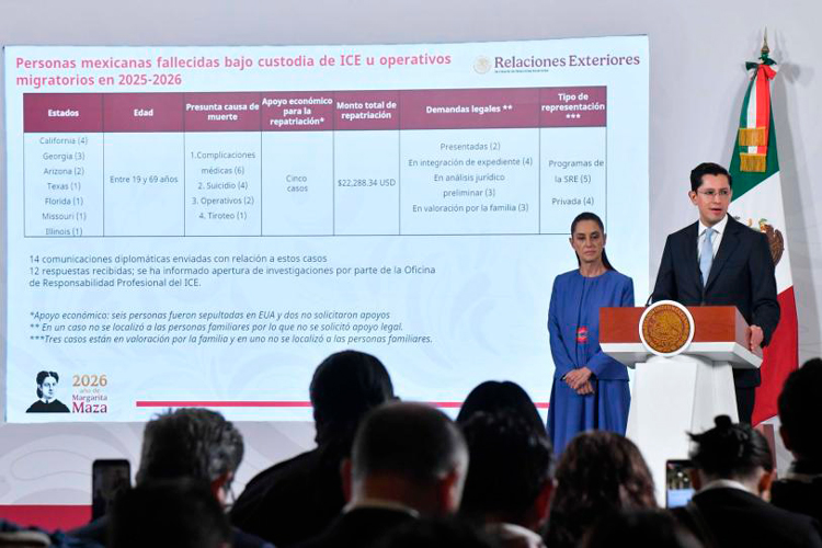 Mueren 13 mexicanos bajo custodia del ICE: SRE