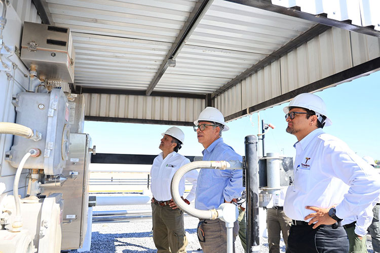 Supervisa CENAGAS, SEDENER y CENAM avances del Complejo Procesador de Gas Burgos en Reynosa