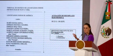 Sheinbaum advierte: sin pruebas, acusación es política