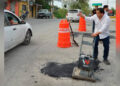 Juanjo Salazar exige solución de fondo a la crisis de baches en Ciudad Victoria
