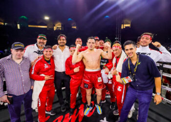 Box Imparable, felicitó Carlos Peña Ortiz a Julio César Chávez Jr por su triunfo ante Jhon Caicedo