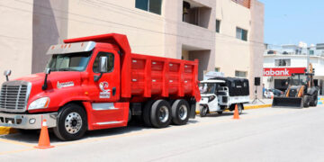 Guardia Estatal atiende manifestación pacífica en Plaza Principal de Reynosa