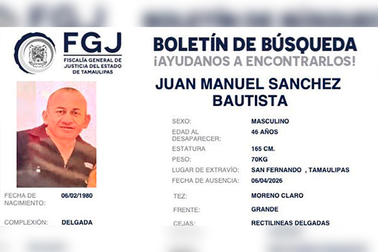 Rescatan a policía ‘secuestrado’ entre San Fernando y Matamoros